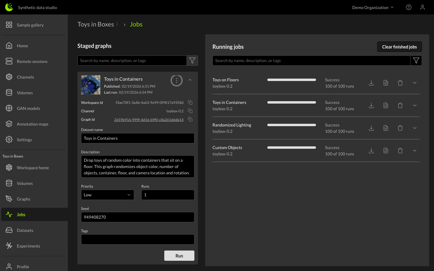 Staged Graph Expanded