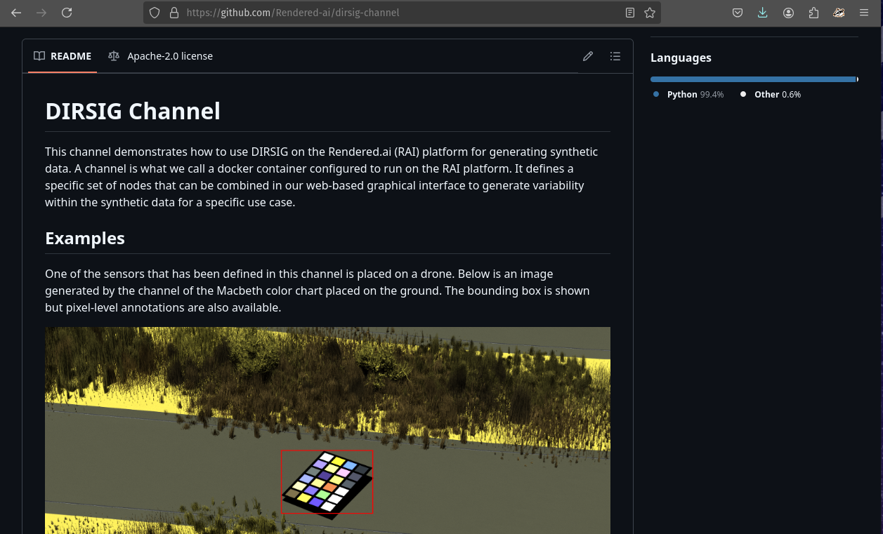View of the GitHub Source Code Repository