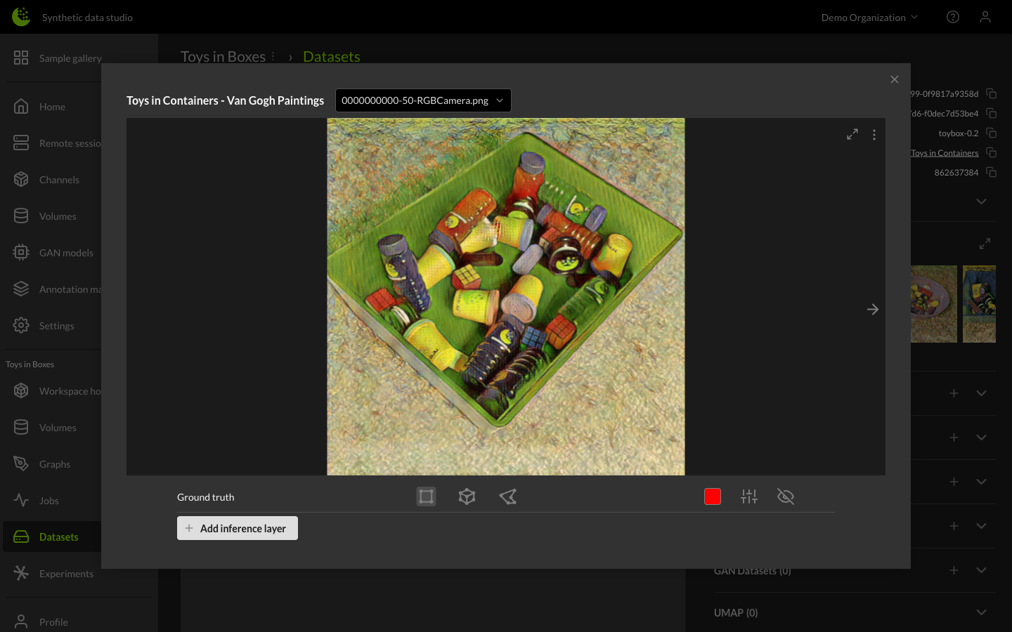 Raw Synthetic Data vs Domain Adapted Image